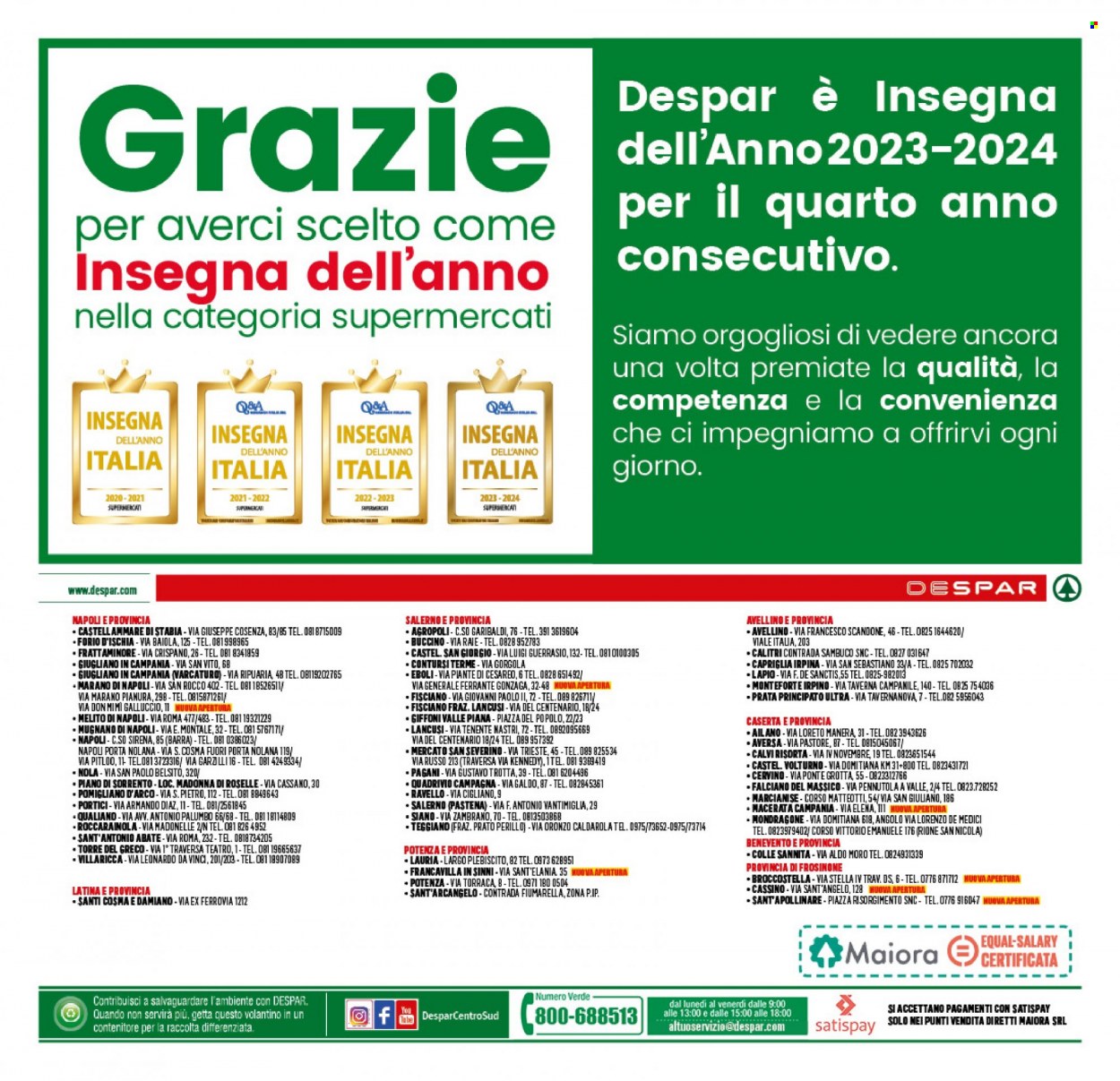 Volantino Despar - 22/1/2024 - 31/1/2024. Pagina 17