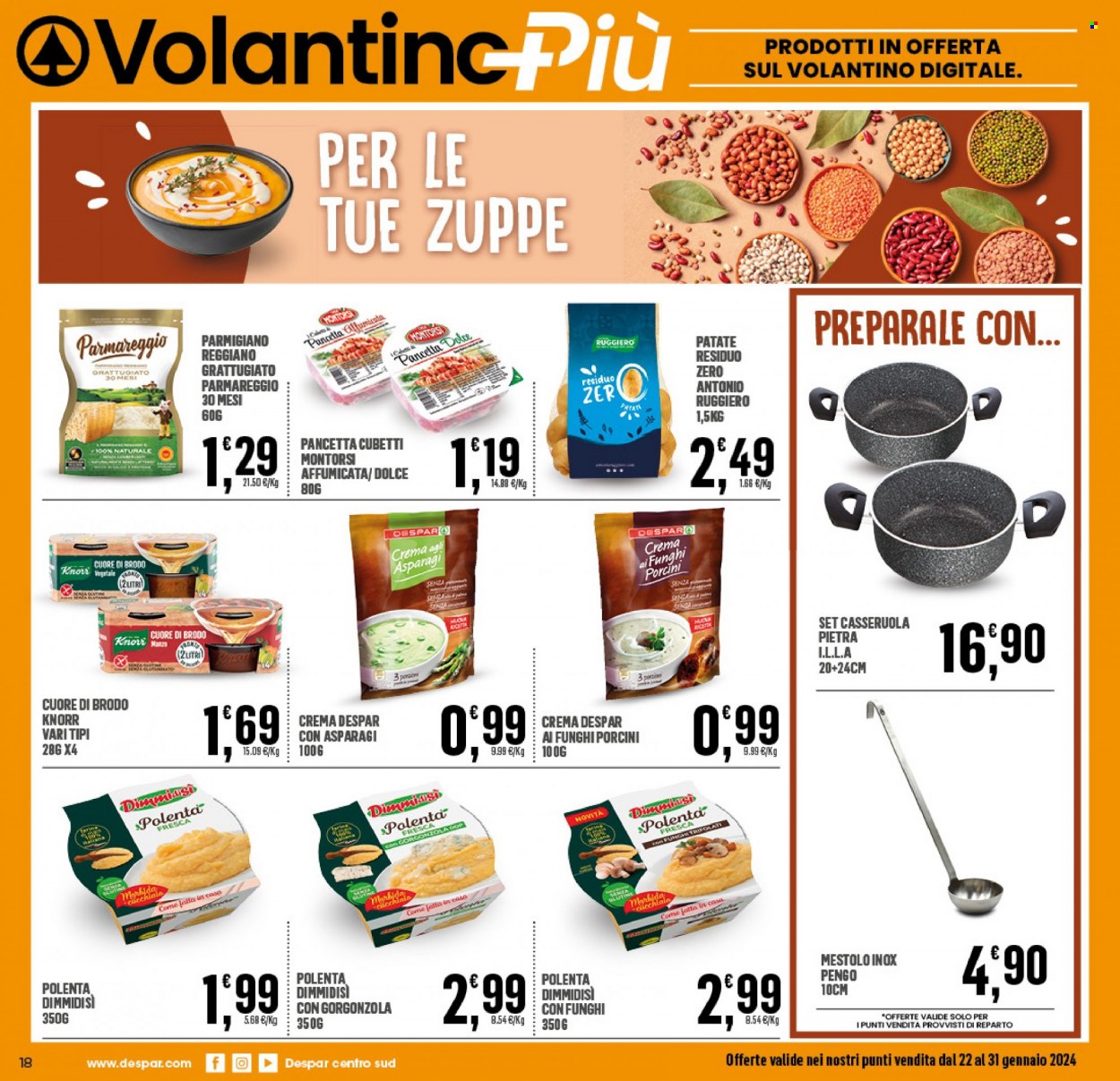 Volantino Eurospar - 22/1/2024 - 31/1/2024. Pagina 18