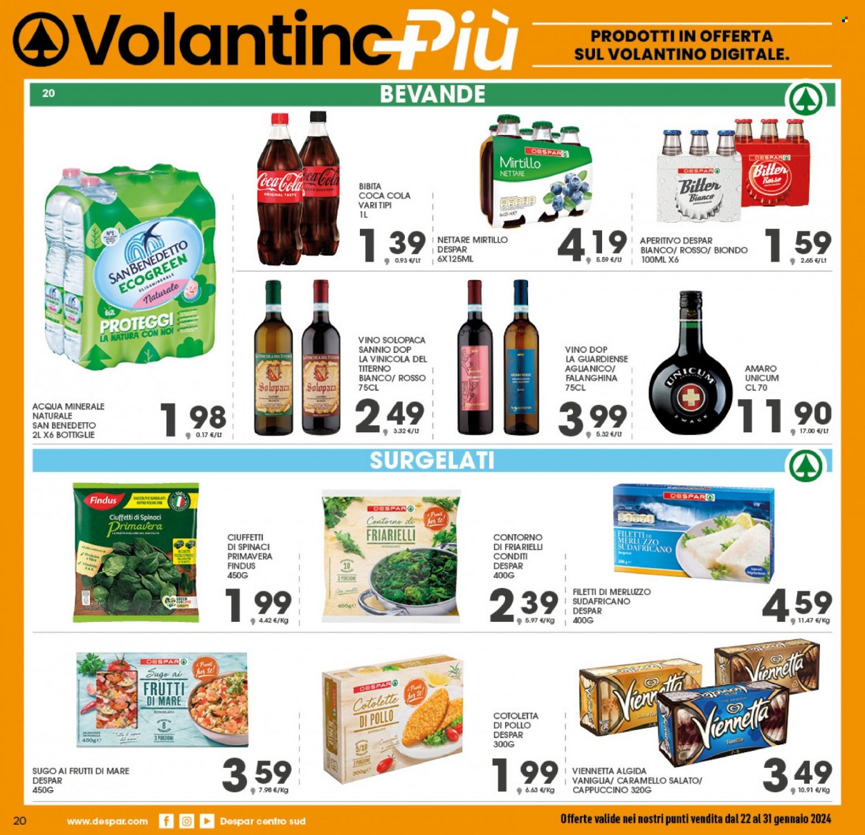 Volantino Eurospar - 22/1/2024 - 31/1/2024. Pagina 20