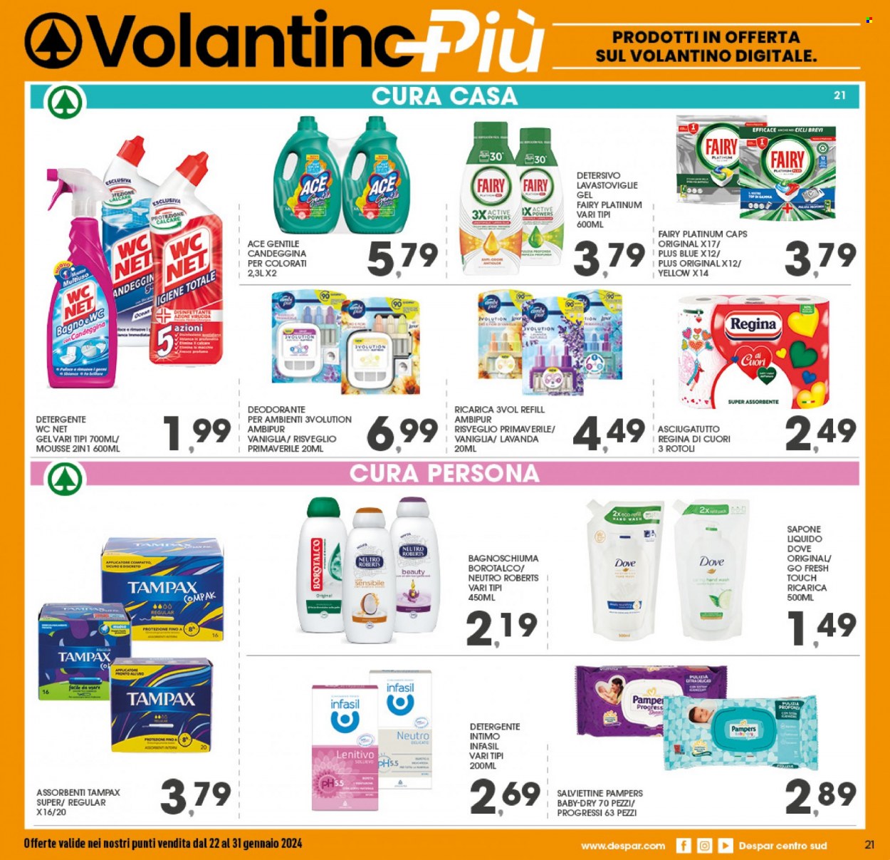 Volantino Eurospar - 22/1/2024 - 31/1/2024. Pagina 21