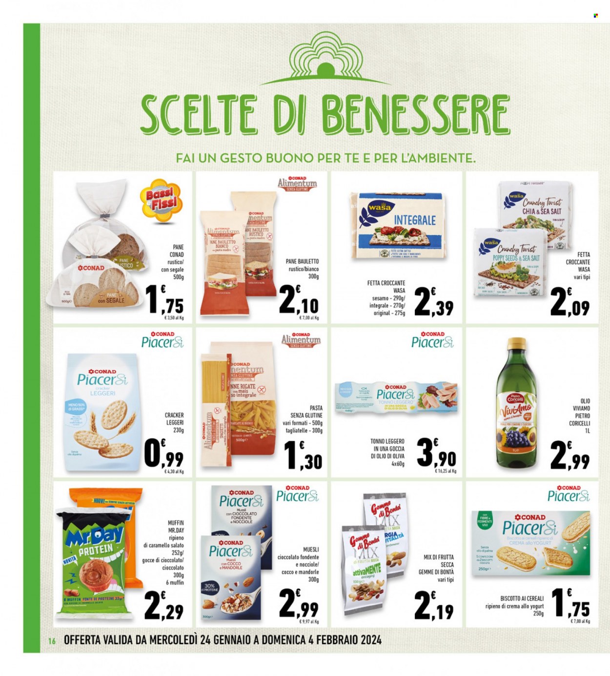 Volantino Conad Superstore - 24/1/2024 - 4/2/2024. Pagina 16