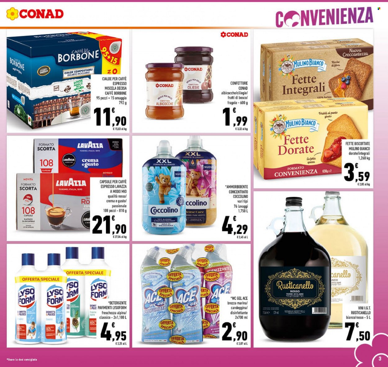 Volantino Conad - 24/1/2024 - 4/2/2024. Pagina 3