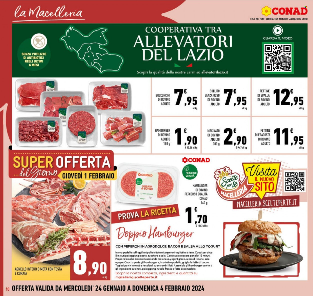 Leták Conad - 24.1.2024 - 4.2.2024. Strana 10