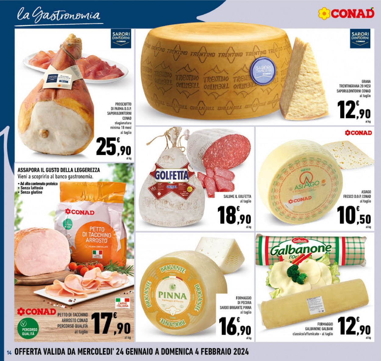 Volantino Conad - 24/1/2024 - 4/2/2024. Pagina 14