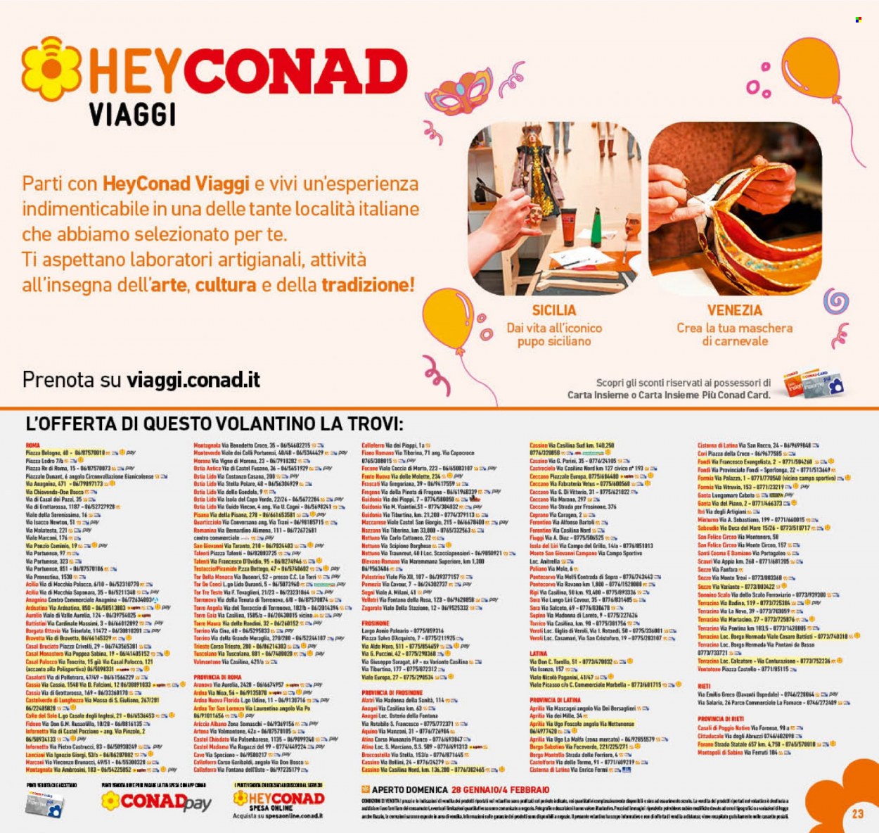 Leták Conad - 24.1.2024 - 4.2.2024. Strana 23