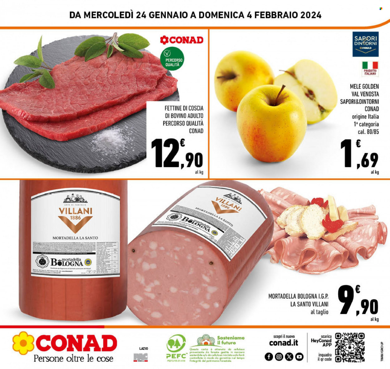 Leták Conad - 24.1.2024 - 4.2.2024. Strana 24