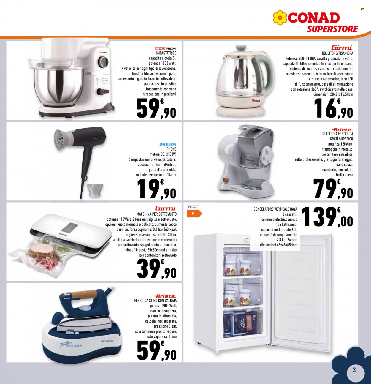 Volantino Conad Superstore - 24/1/2024 - 4/2/2024. Pagina 3