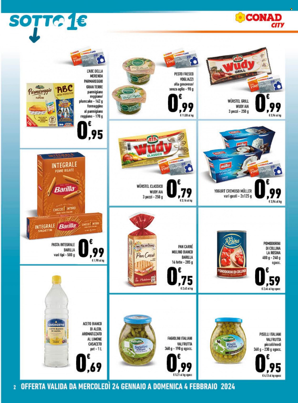 Volantino Conad - 24/1/2024 - 4/2/2024. Pagina 2