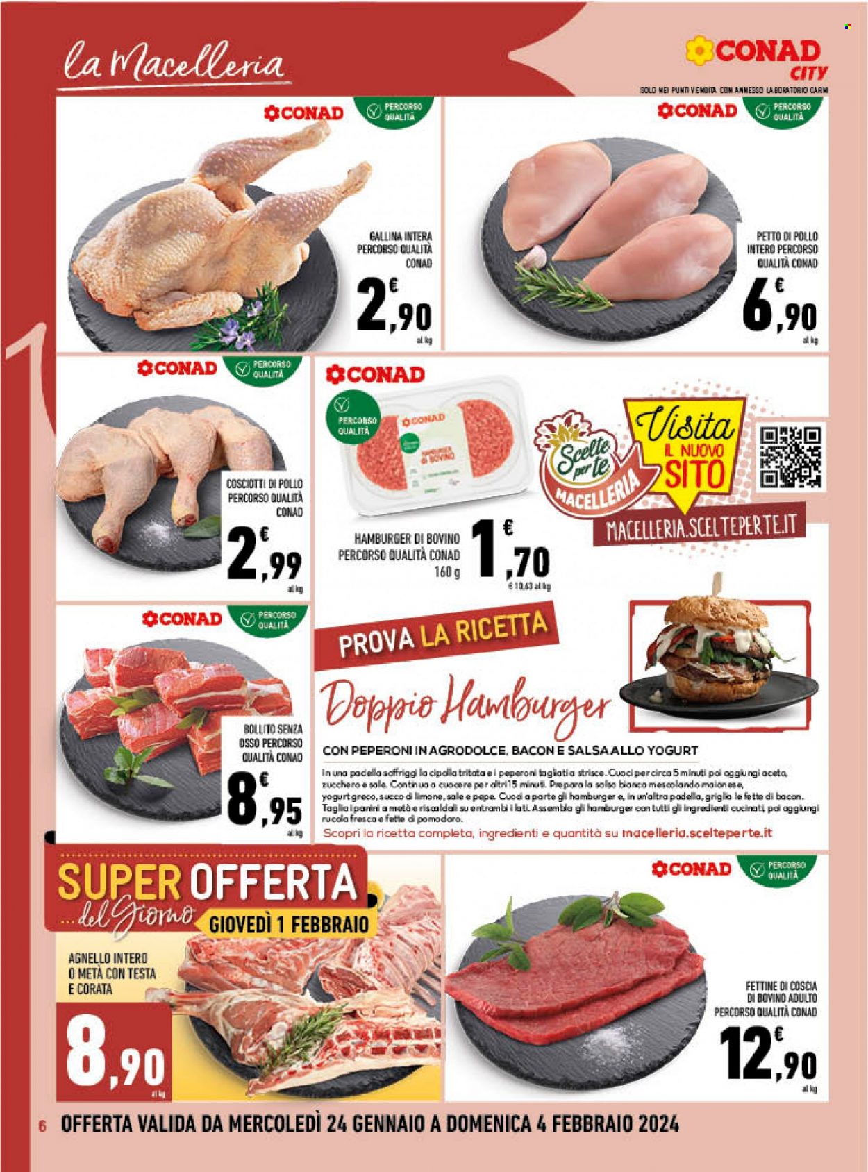 Leták Conad - 24.1.2024 - 4.2.2024. Strana 6