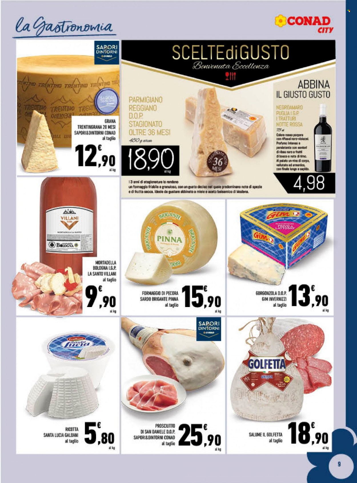 Leták Conad - 24.1.2024 - 4.2.2024. Strana 9