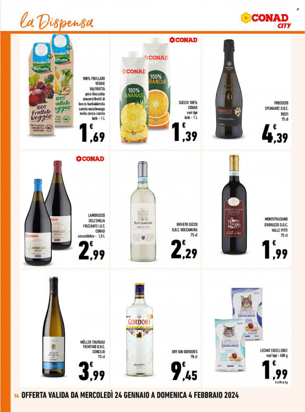 Volantino Conad - 24/1/2024 - 4/2/2024. Pagina 14