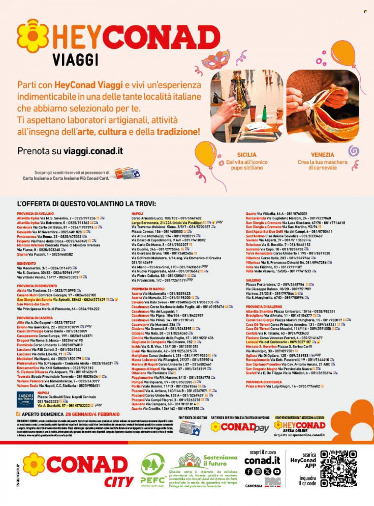 Volantino Conad - 24/1/2024 - 4/2/2024. Pagina 16