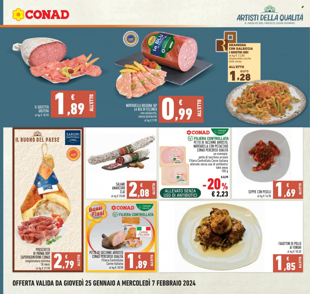 Volantino Conad - 25/1/2024 - 7/2/2024. Pagina 6