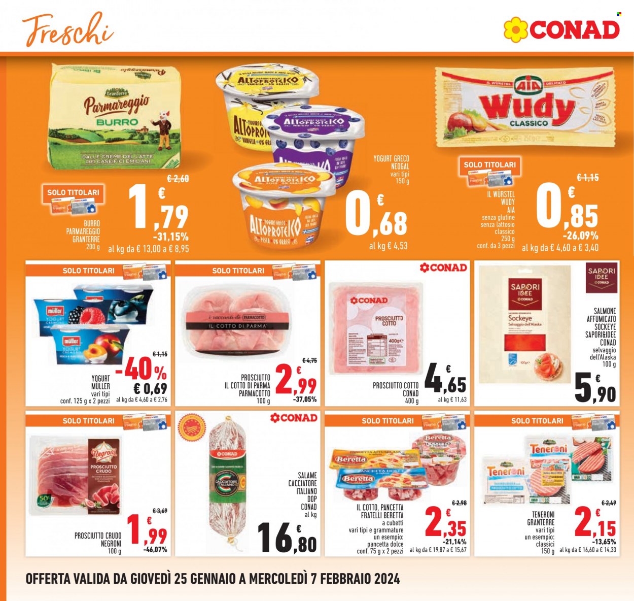 Volantino Conad - 25/1/2024 - 7/2/2024. Pagina 8