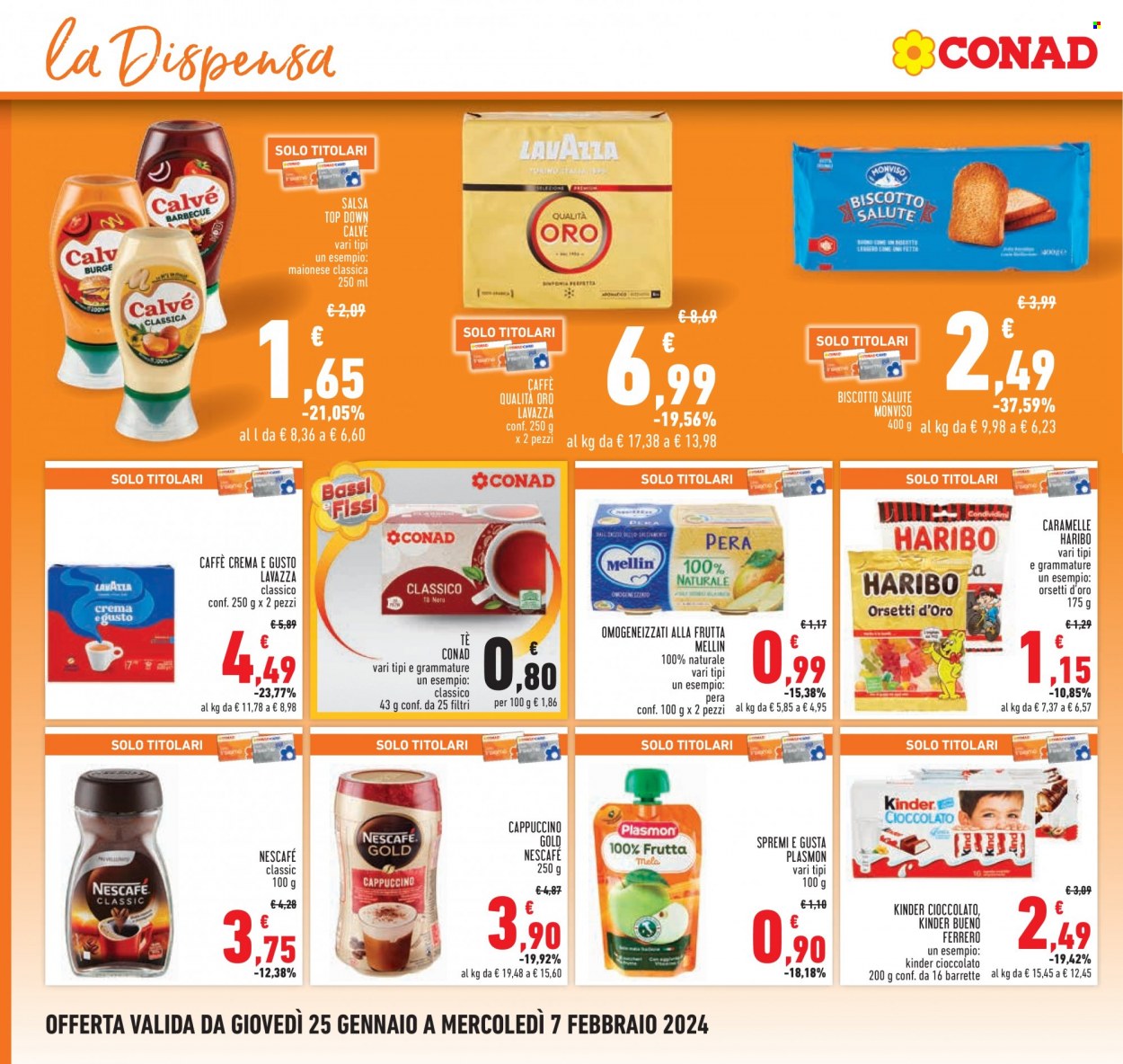Volantino Conad - 25/1/2024 - 7/2/2024. Pagina 14