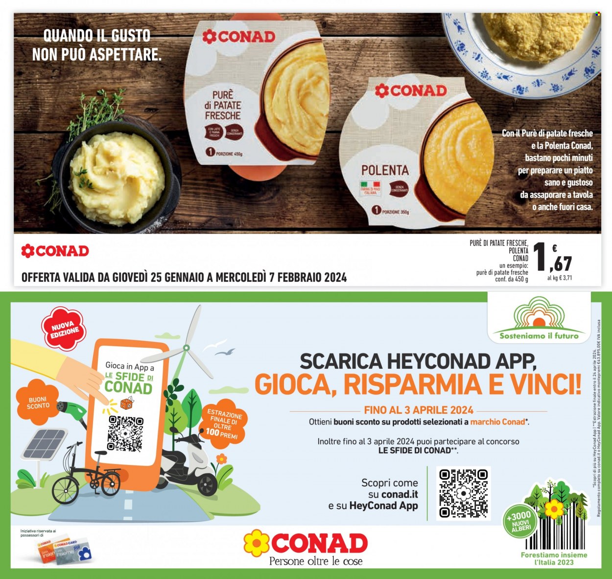 Volantino Conad - 25/1/2024 - 7/2/2024. Pagina 25