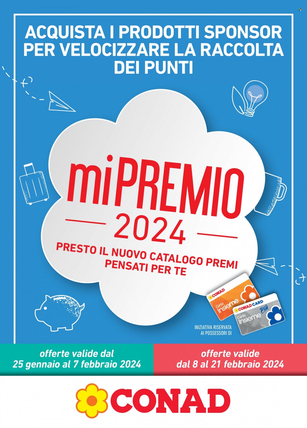 Leták Conad - 25.1.2024 - 21.2.2024. Strana 1