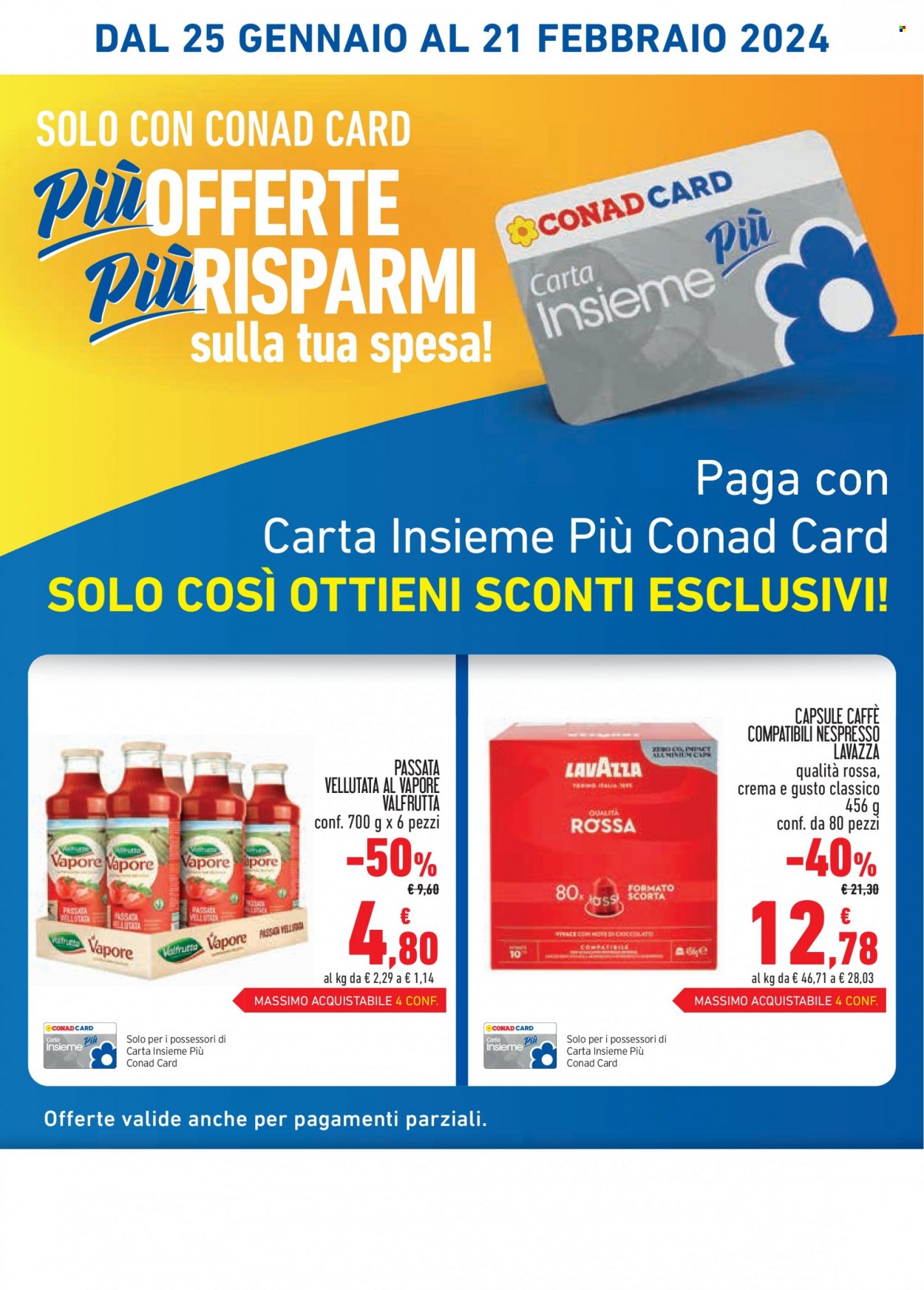 Volantino Conad - 25/1/2024 - 21/2/2024. Pagina 2