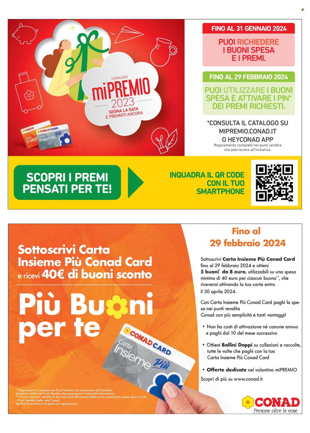 Leták Conad - 25.1.2024 - 21.2.2024. Strana 3