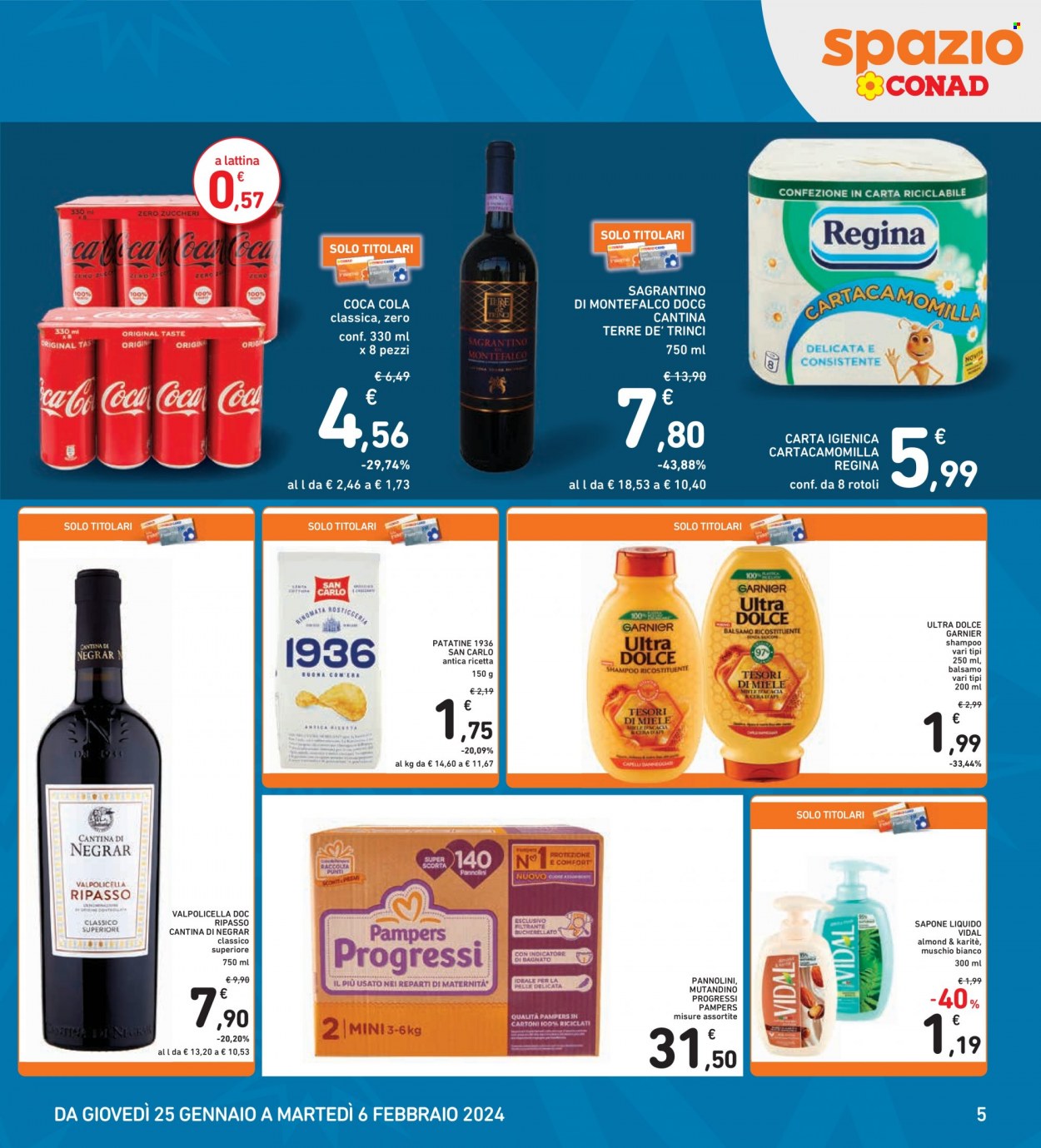 Volantino Spazio Conad - 25/1/2024 - 6/2/2024. Pagina 5
