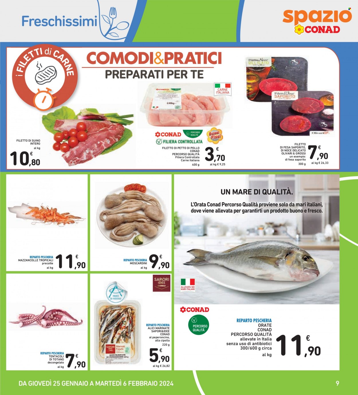 Volantino Spazio Conad - 25/1/2024 - 6/2/2024. Pagina 9