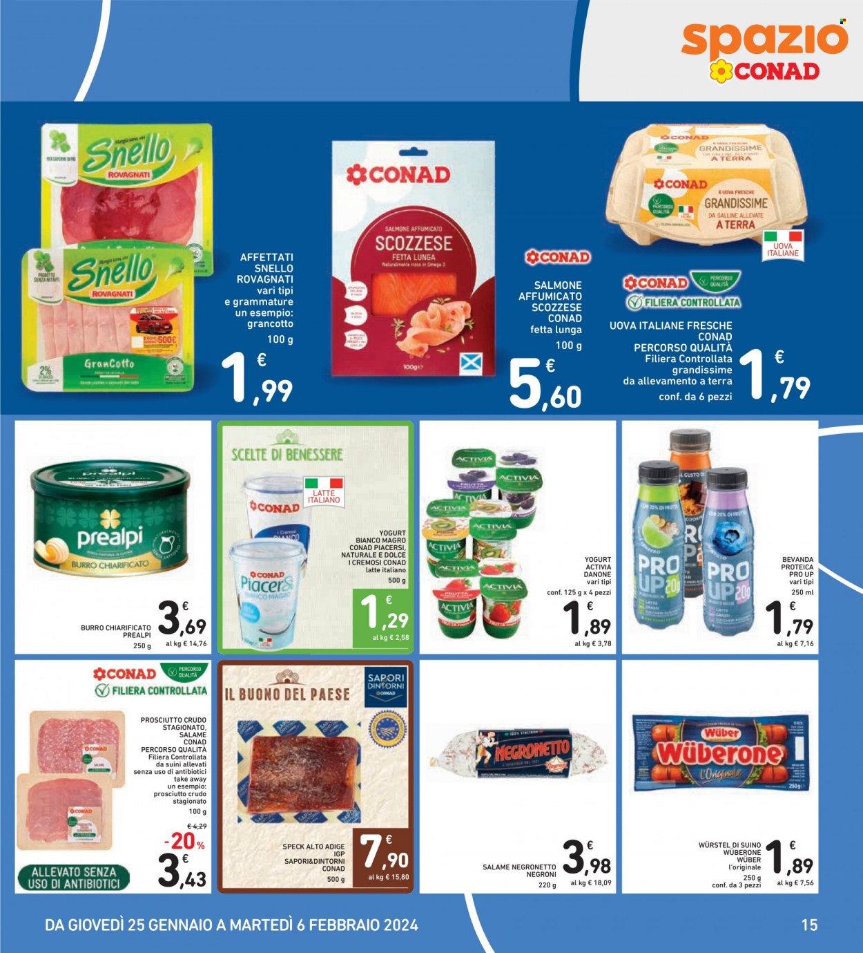 Volantino Spazio Conad - 25/1/2024 - 6/2/2024. Pagina 15
