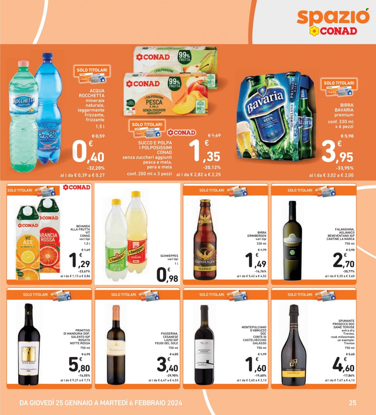 Volantino Spazio Conad - 25/1/2024 - 6/2/2024. Pagina 25
