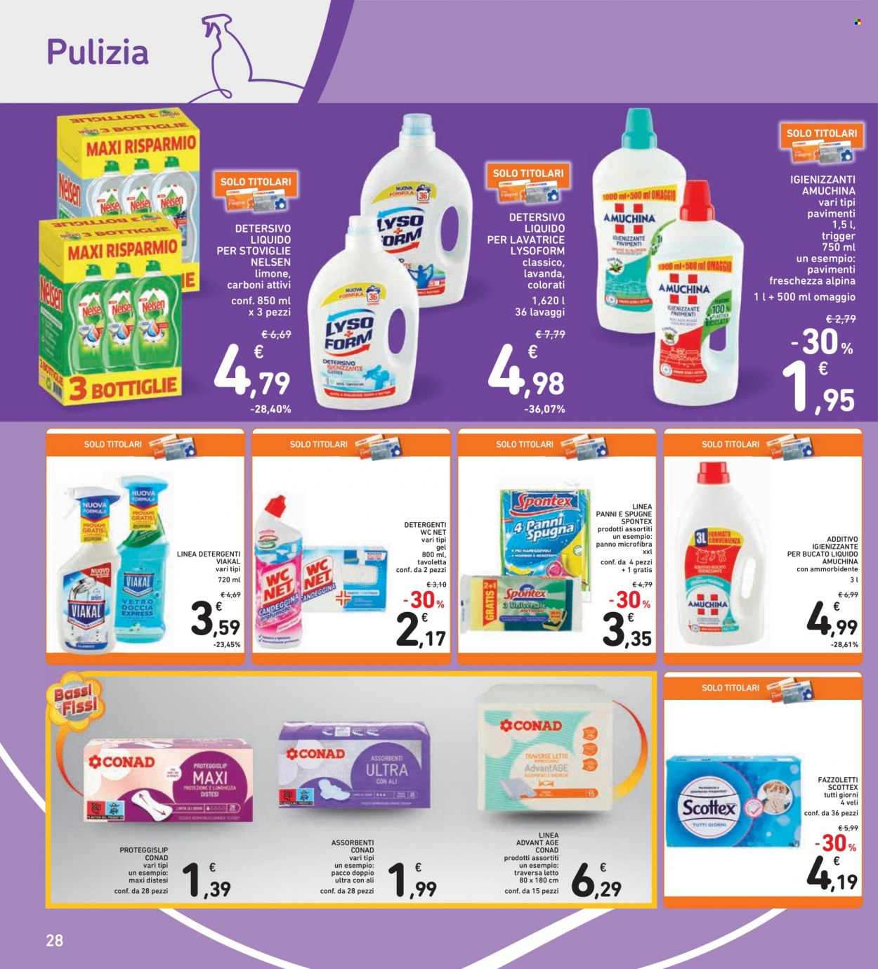 Volantino Spazio Conad - 25/1/2024 - 6/2/2024. Pagina 28