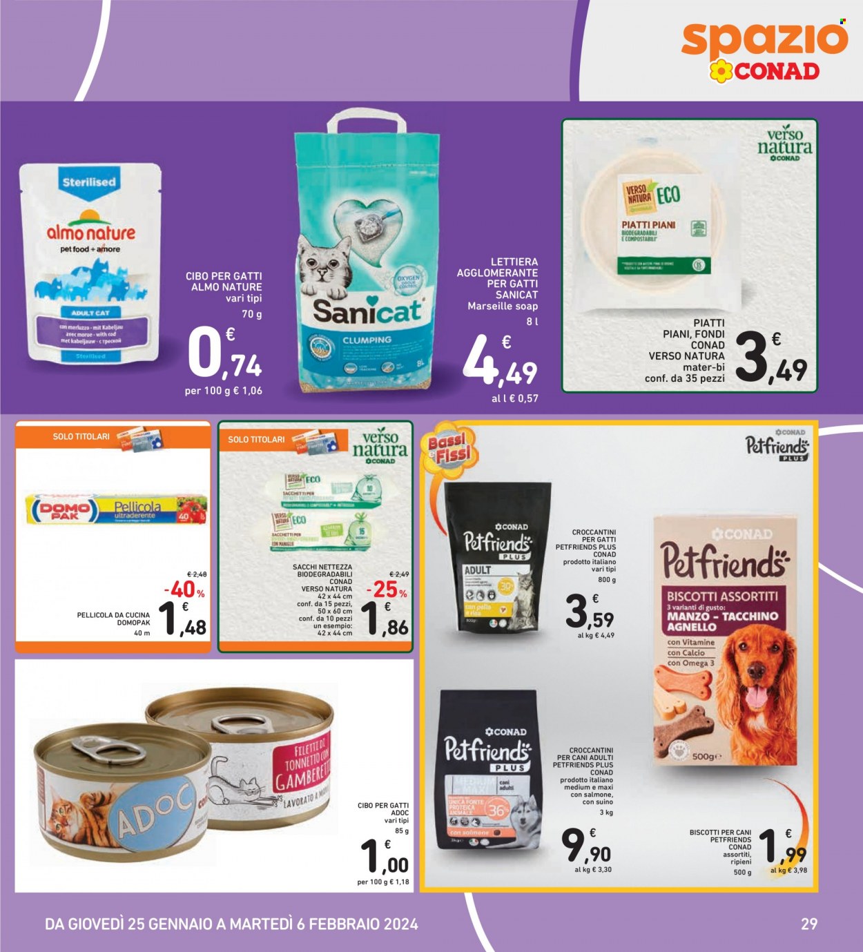 Volantino Spazio Conad - 25/1/2024 - 6/2/2024. Pagina 29