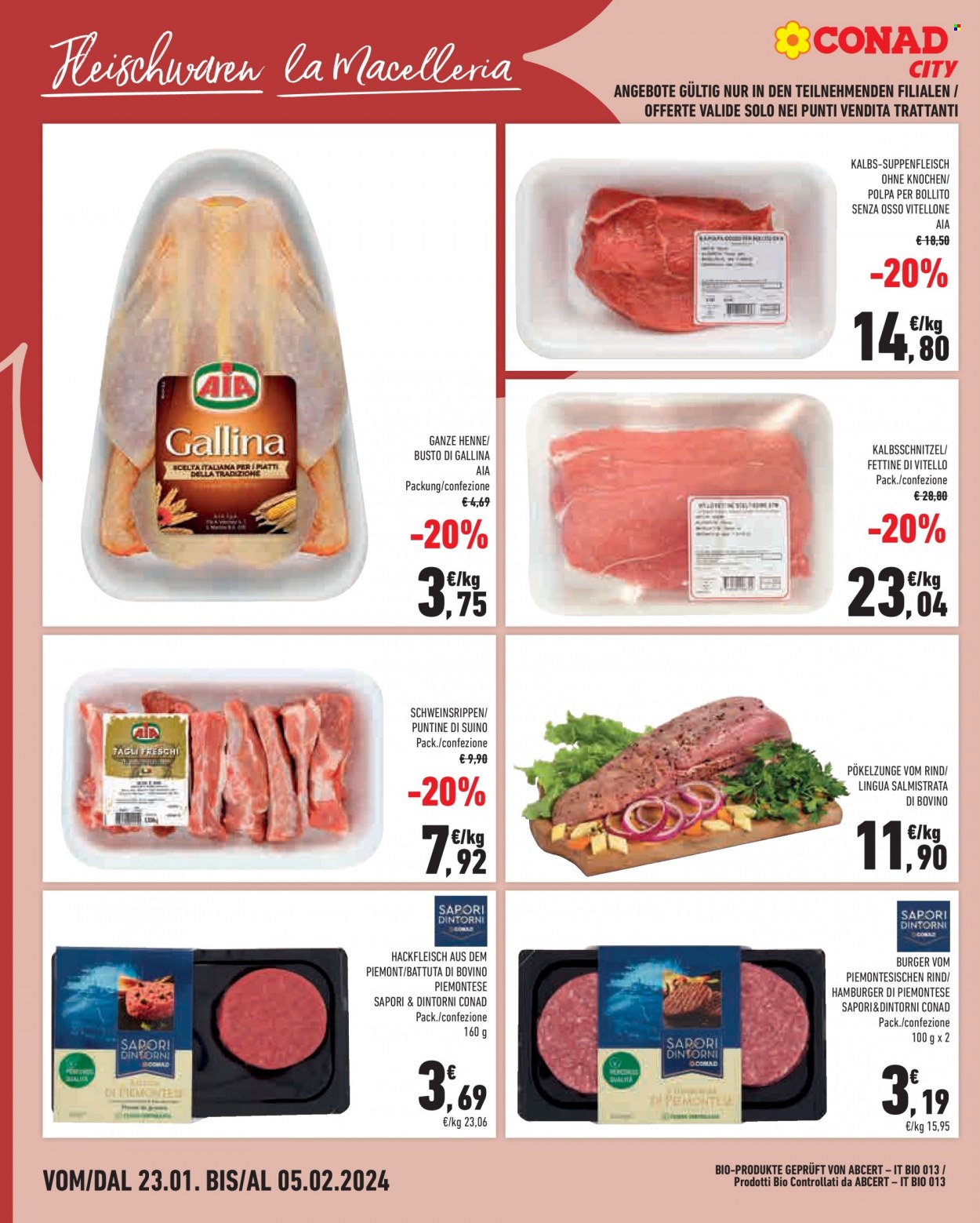 Volantino Conad City - 23/1/2024 - 5/2/2024. Pagina 4