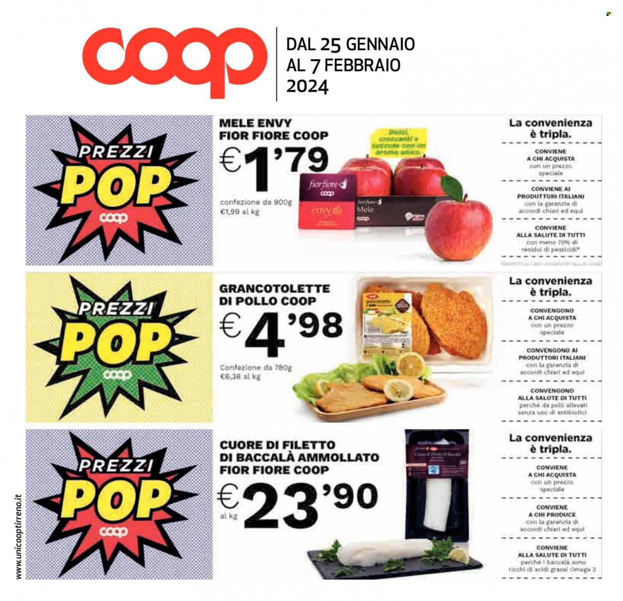 Leták Coop - 25.1.2024 - 7.2.2024. Strana 1