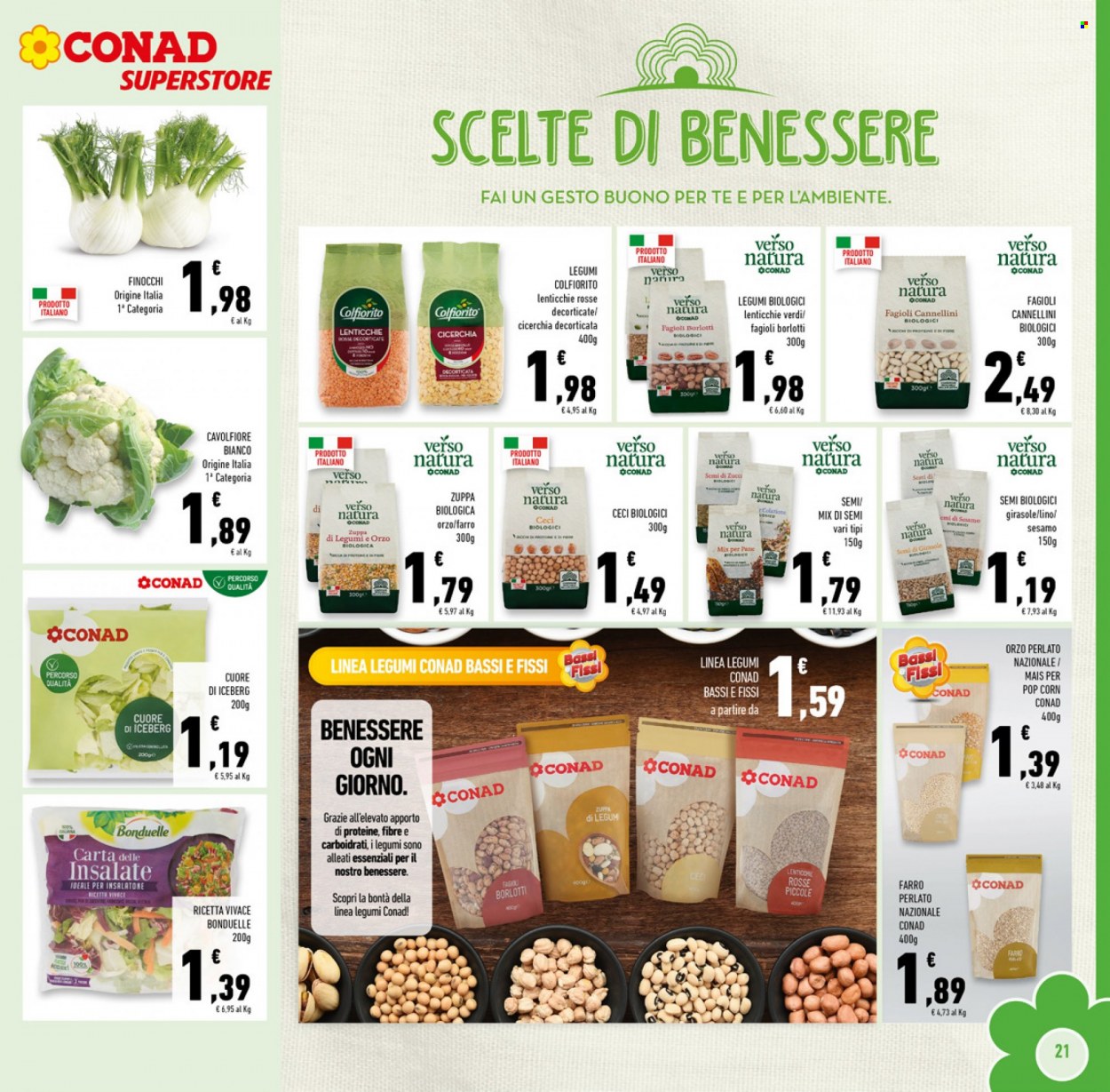 Volantino Conad Superstore - 24/1/2024 - 6/2/2024. Pagina 21