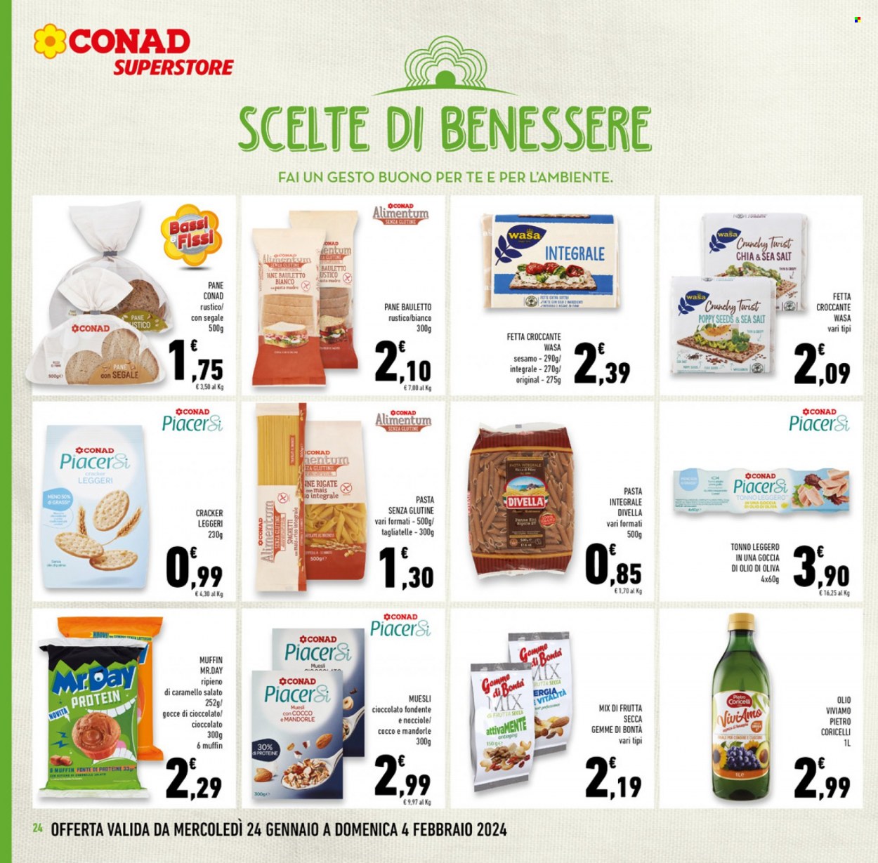 Volantino Conad Superstore - 24/1/2024 - 6/2/2024. Pagina 24