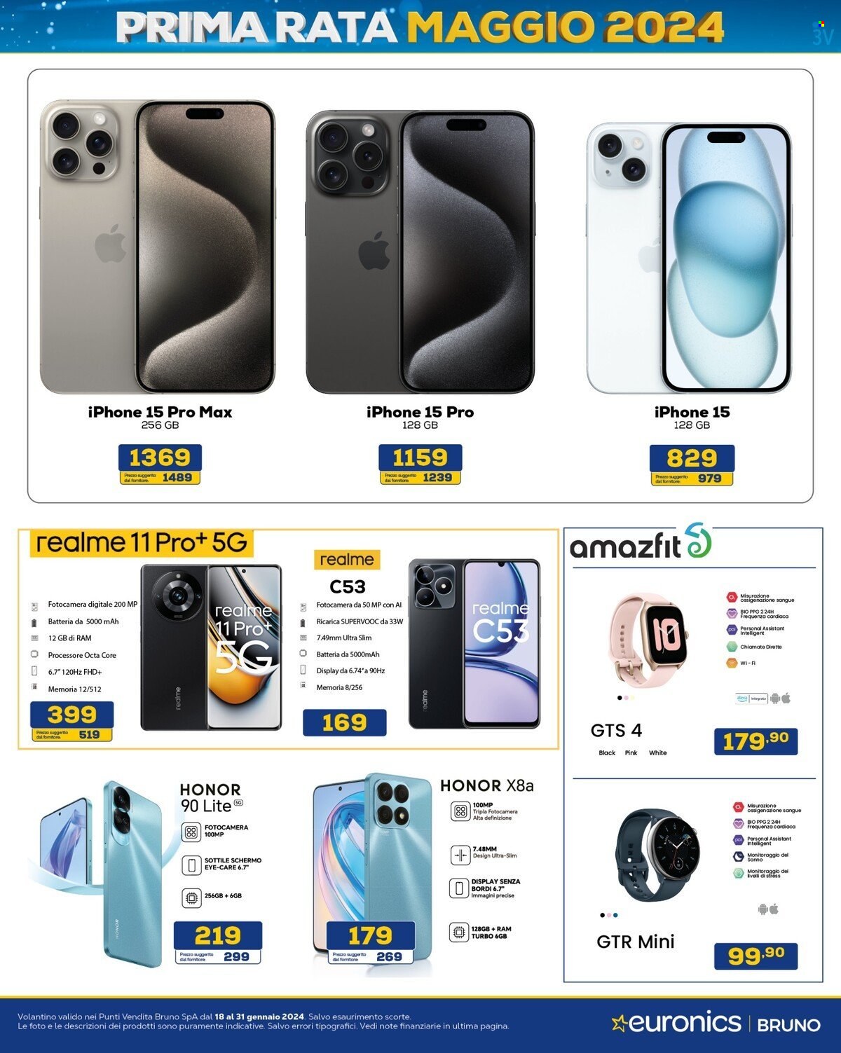 Volantino Euronics - 18/1/2024 - 31/1/2024. Pagina 3