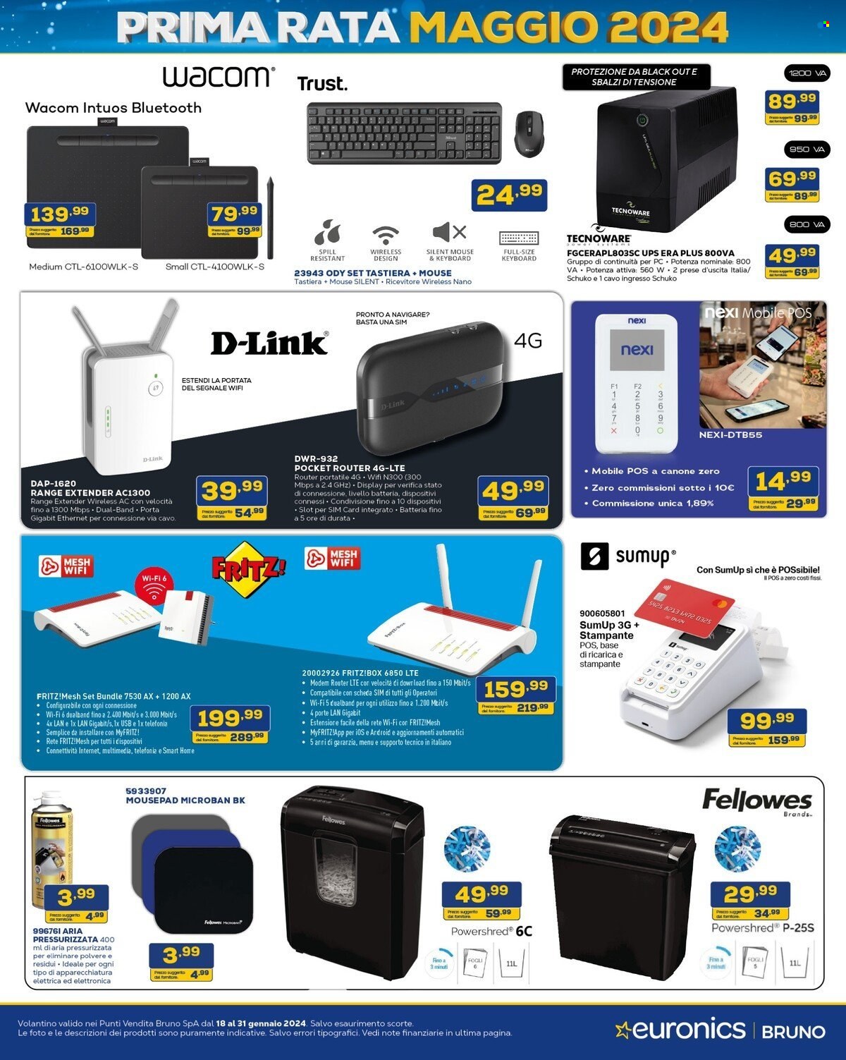 Volantino Euronics - 18/1/2024 - 31/1/2024. Pagina 14