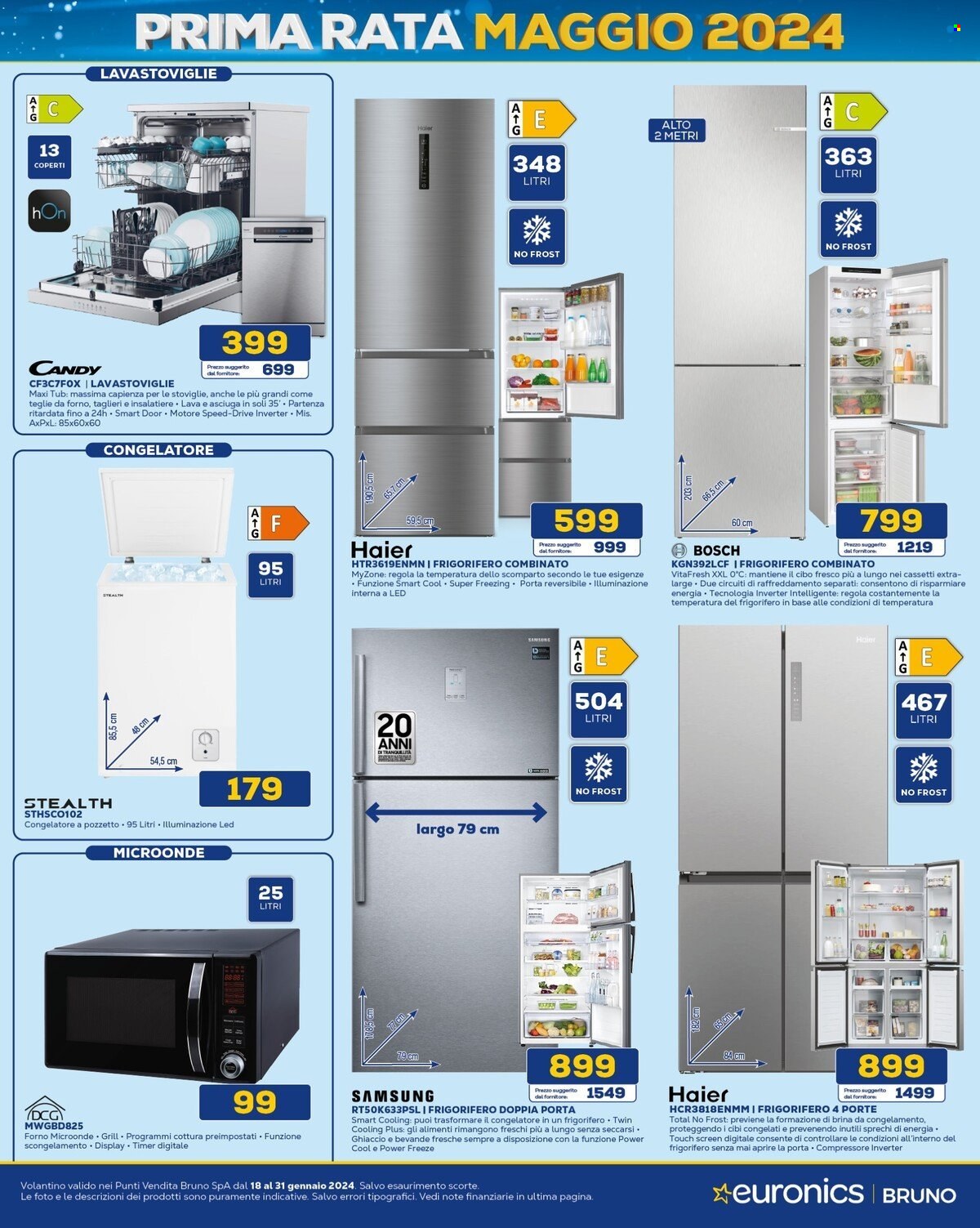 Volantino Euronics - 18/1/2024 - 31/1/2024. Pagina 20
