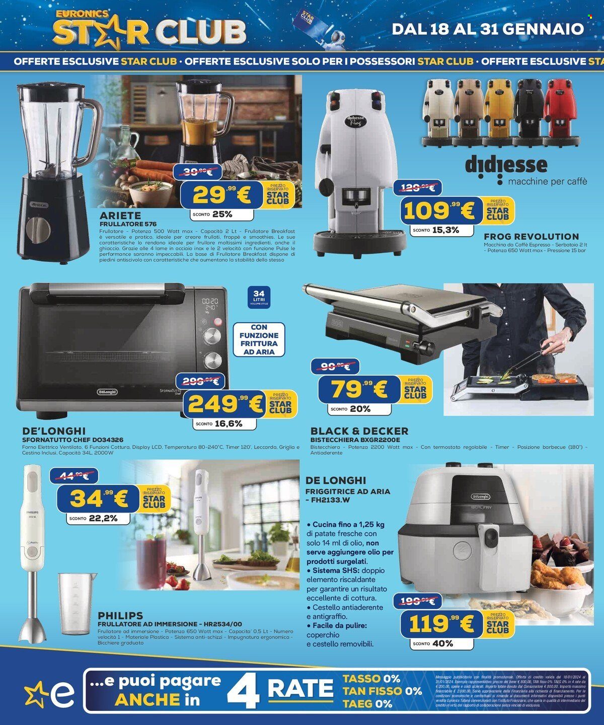 Volantino Euronics - 18/1/2024 - 31/1/2024. Pagina 16