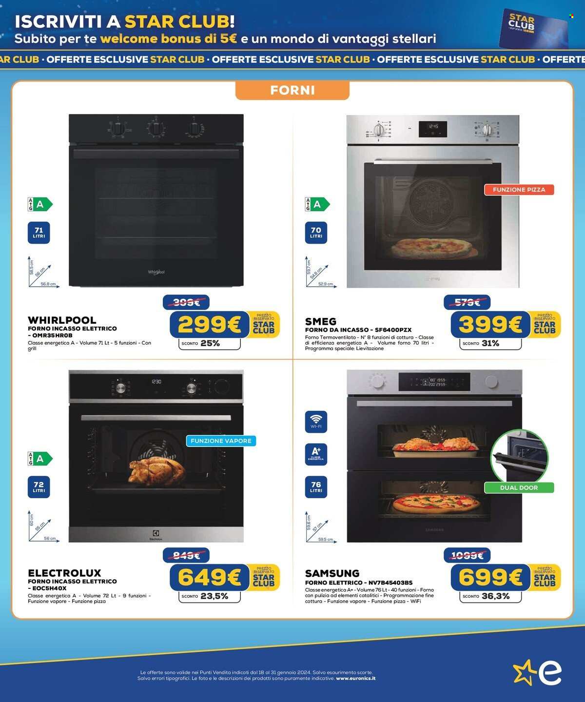 Volantino Euronics - 18/1/2024 - 31/1/2024. Pagina 21