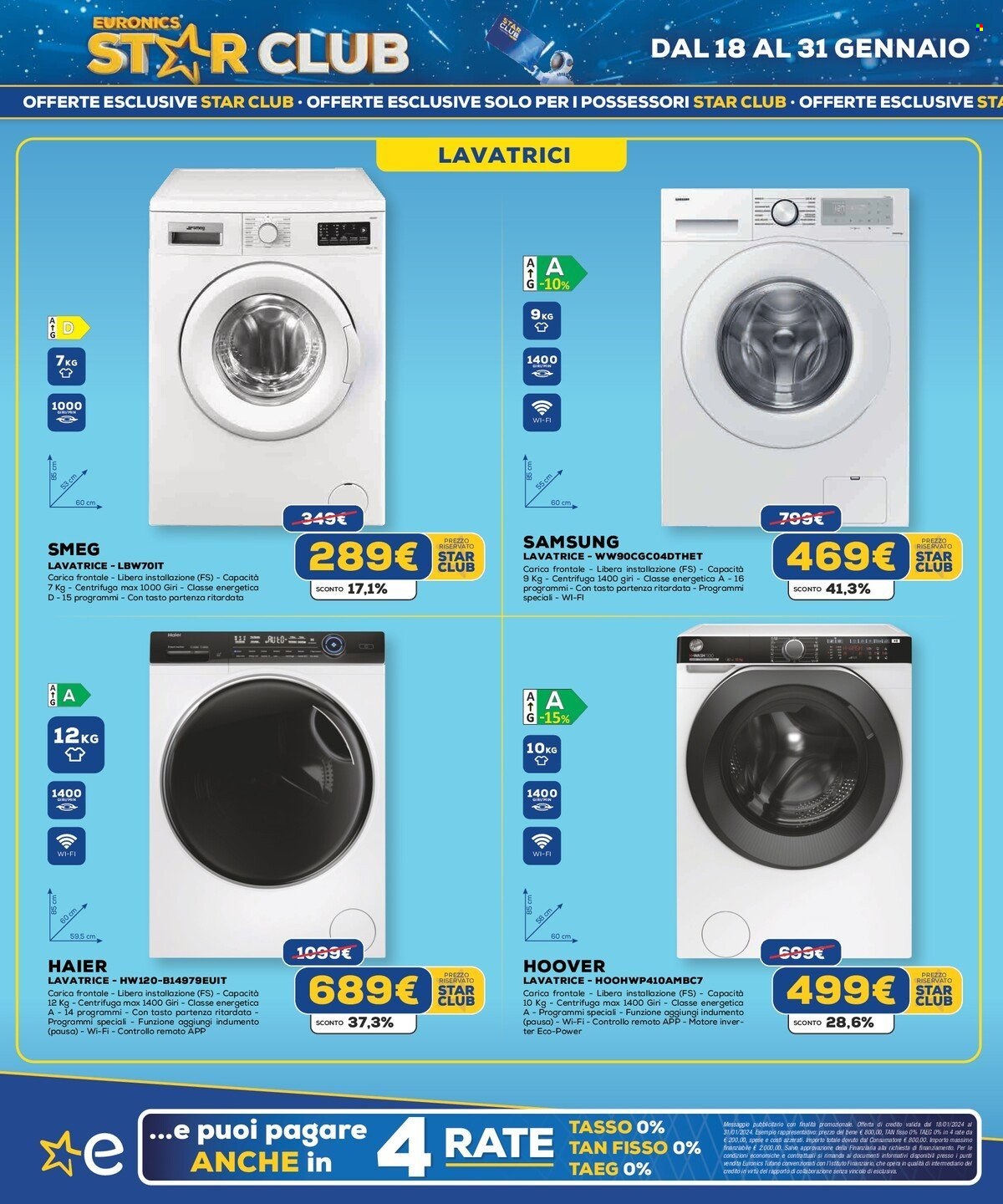 Volantino Euronics - 18/1/2024 - 31/1/2024. Pagina 22