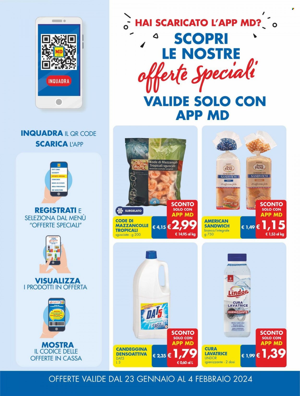 Leták MD Discount - 23.1.2024 - 4.2.2024. Strana 18