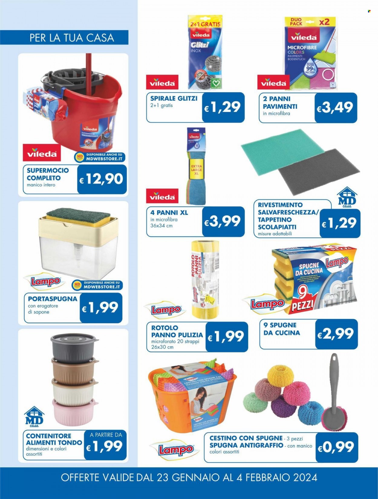 Volantino MD Discount - 23/1/2024 - 4/2/2024. Pagina 22