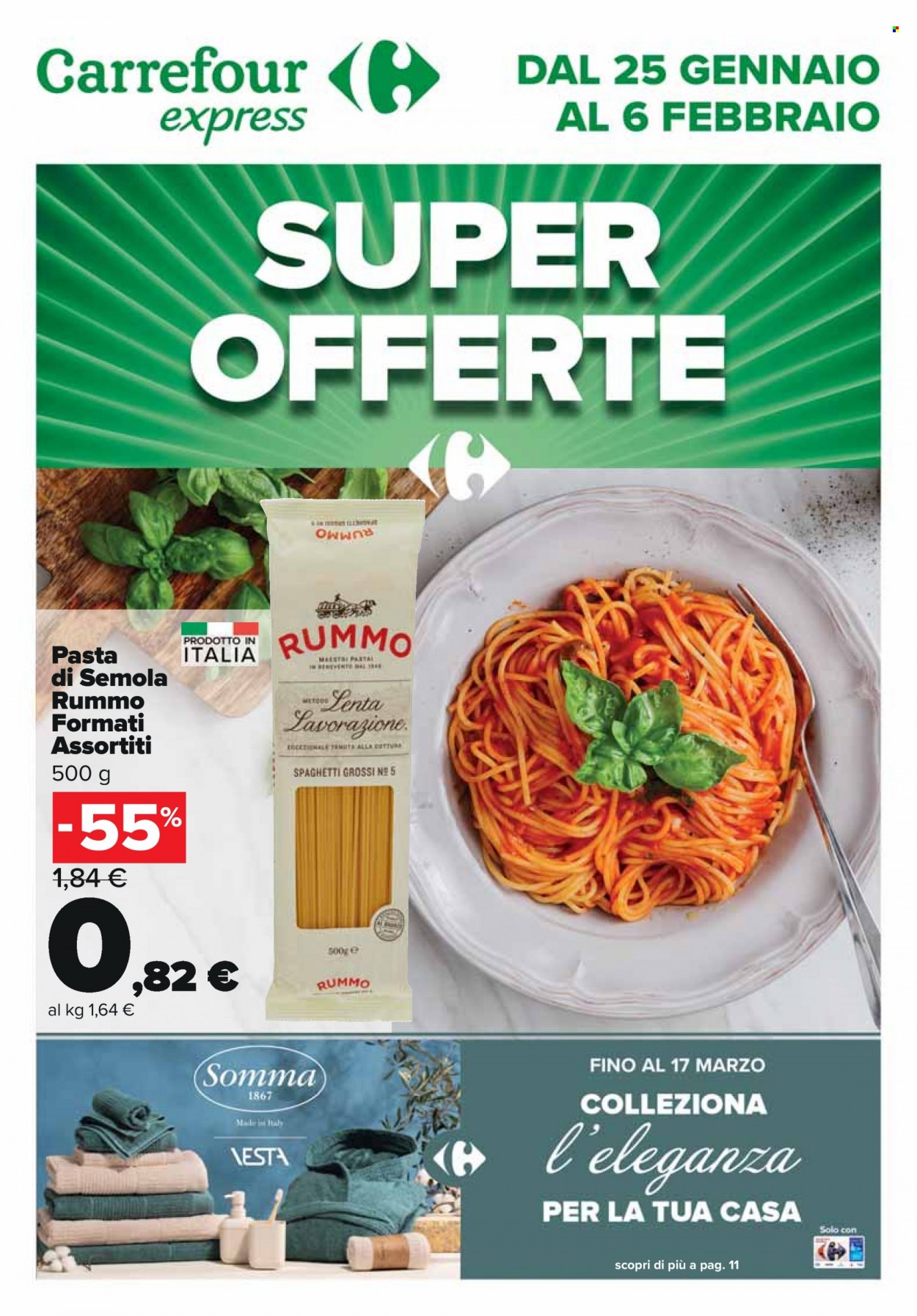 Volantino Carrefour - 25/1/2024 - 6/2/2024. Pagina 1