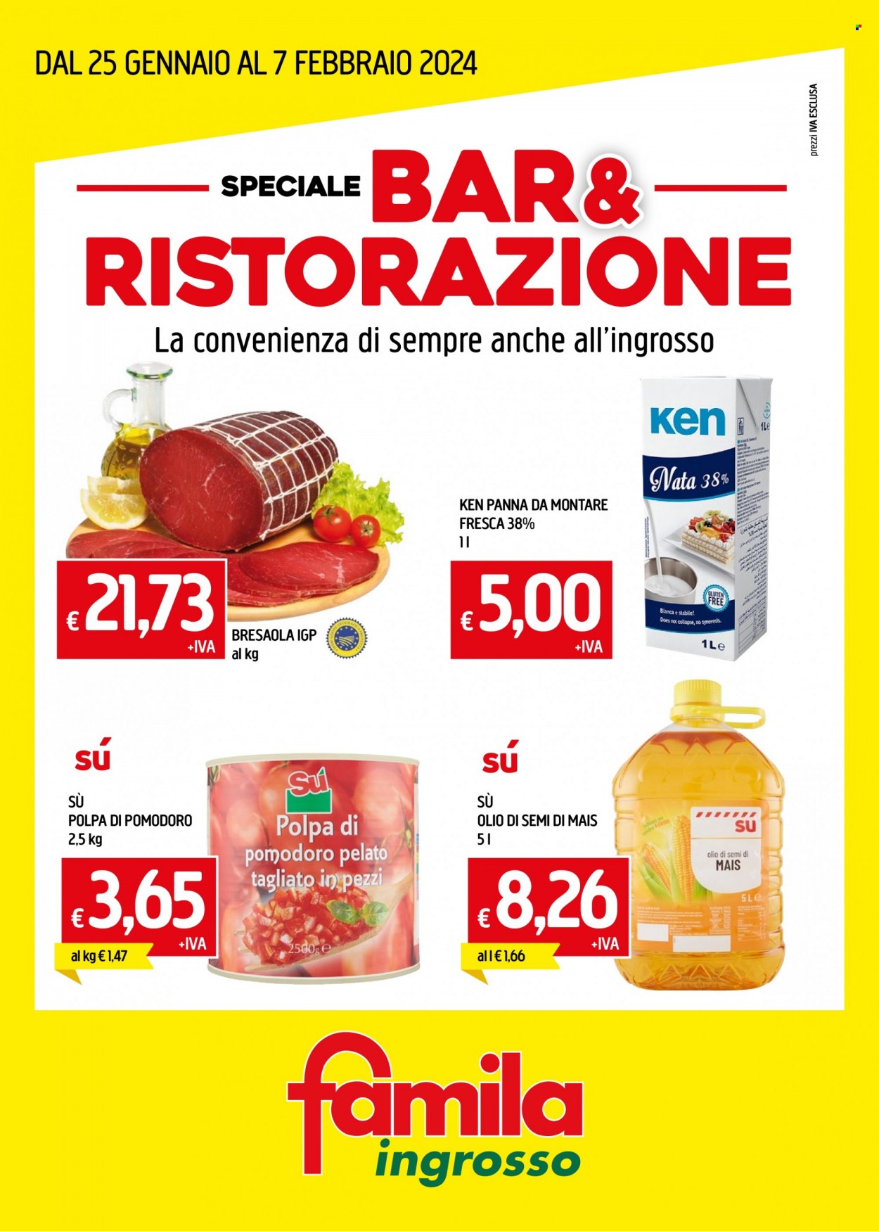 Volantino Famila - 25/1/2024 - 7/2/2024. Pagina 1