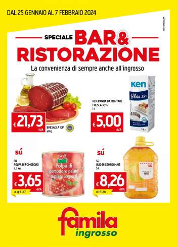 Volantino Famila - 25/1/2024 - 7/2/2024.