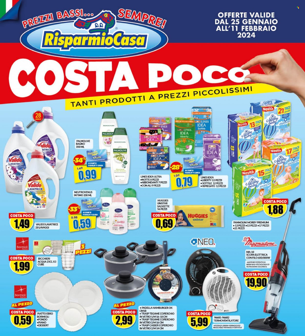 Volantino Risparmio Casa - 25/1/2024 - 11/2/2024. Pagina 1