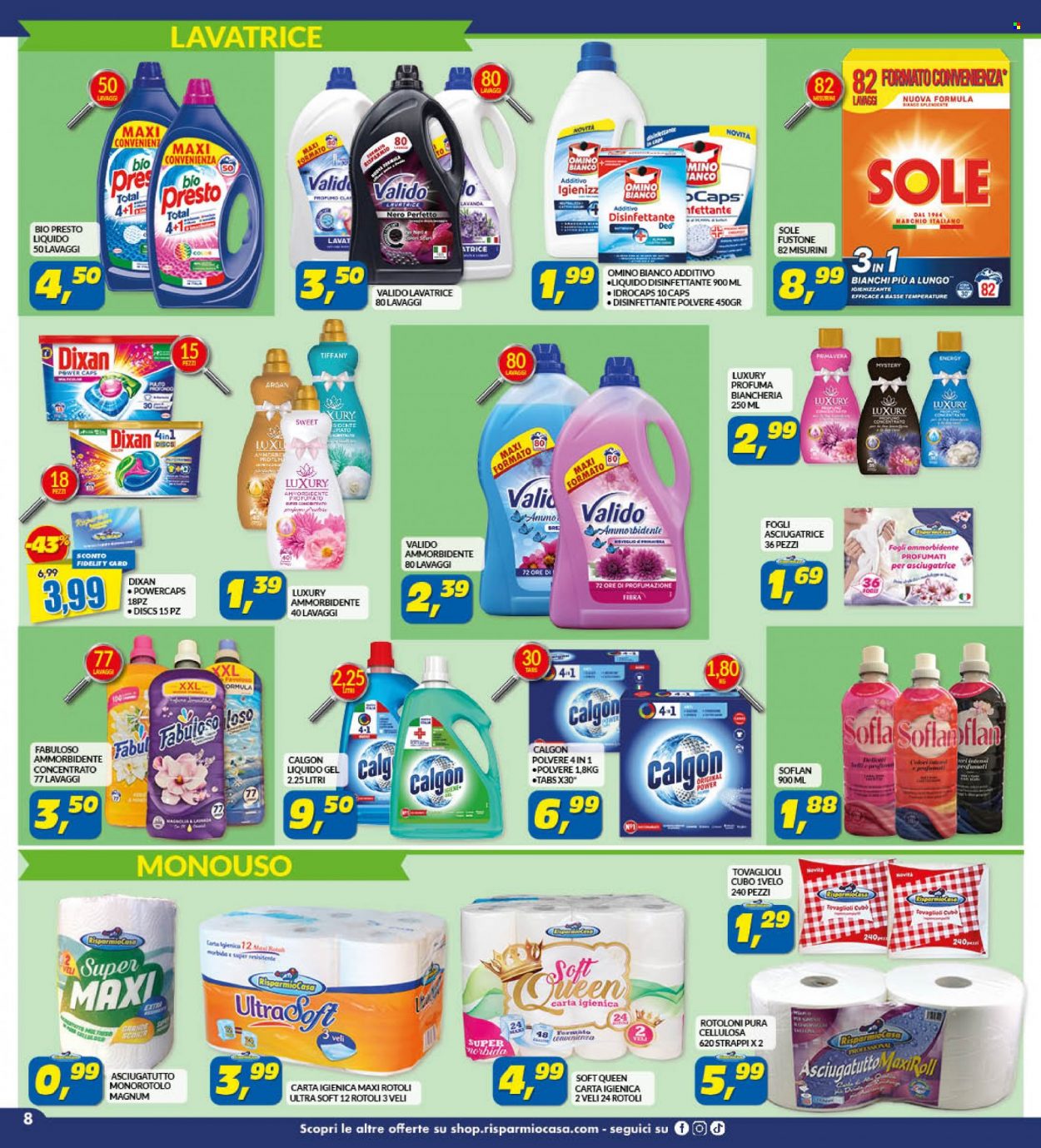 Volantino Risparmio Casa - 25/1/2024 - 11/2/2024. Pagina 8