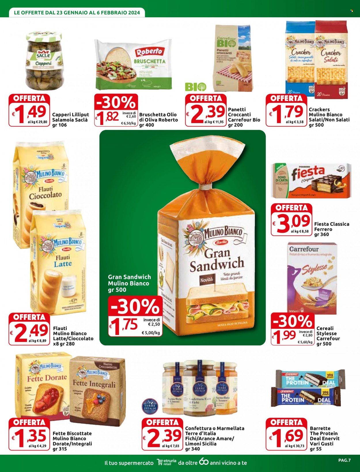 Volantino Carrefour - 23/1/2024 - 6/2/2024. Pagina 7