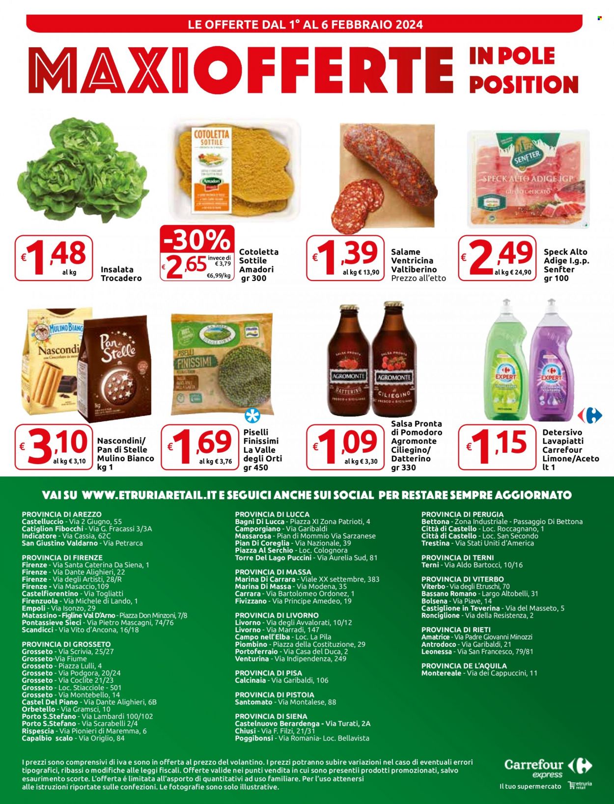 Volantino Carrefour - 23/1/2024 - 6/2/2024. Pagina 12
