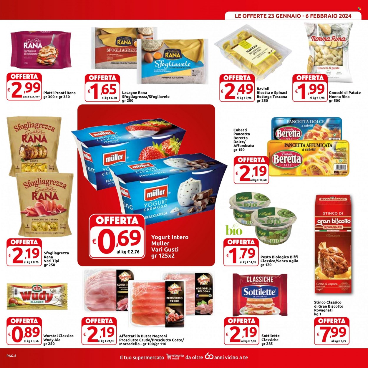 Volantino Carrefour - 23/1/2024 - 6/2/2024. Pagina 8