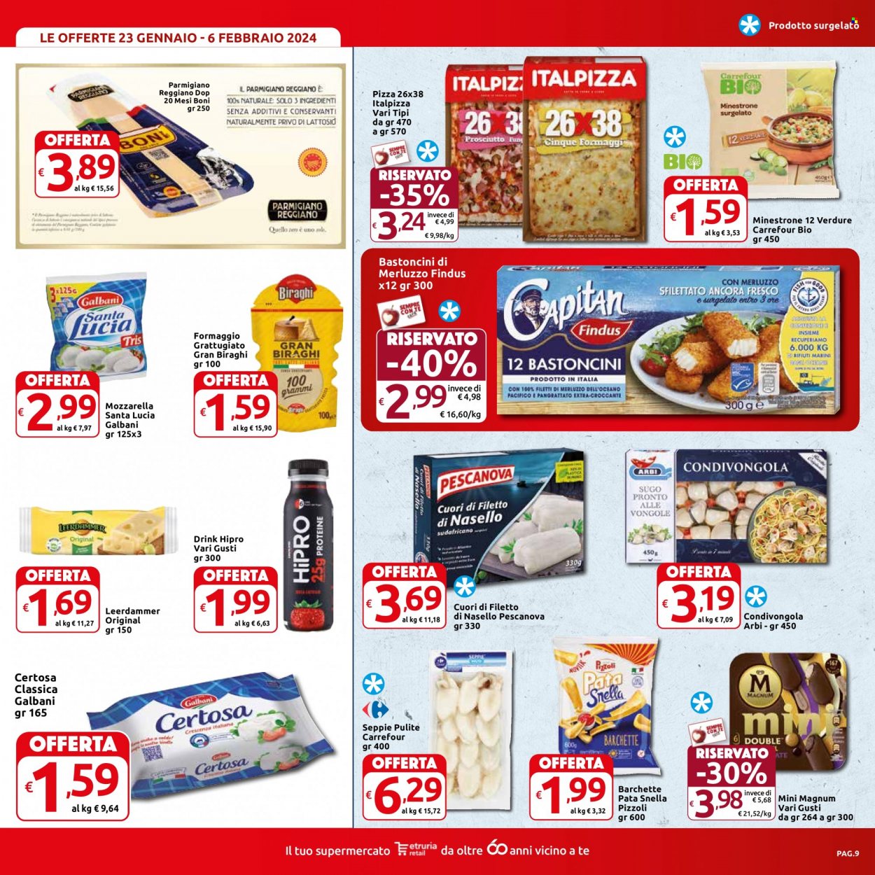Volantino Carrefour - 23/1/2024 - 6/2/2024. Pagina 9